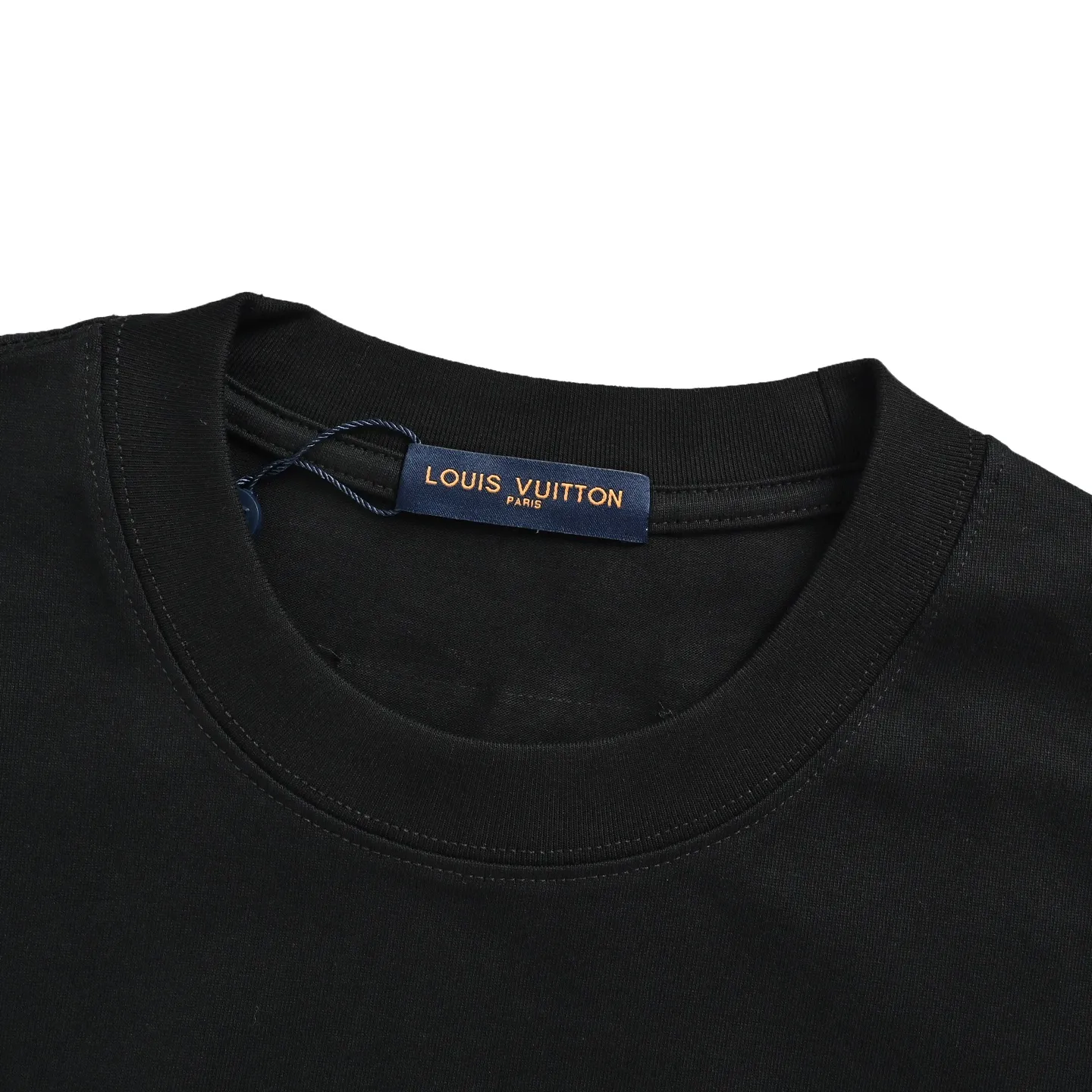 Louis Vuitton/Louis Vuitton small label silicone printed letters round neck short sleeves